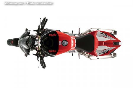 Aprilia 1000 Tuono R : d’en haut
