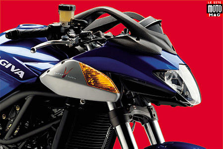 Cagiva 650 Raptor : gueule