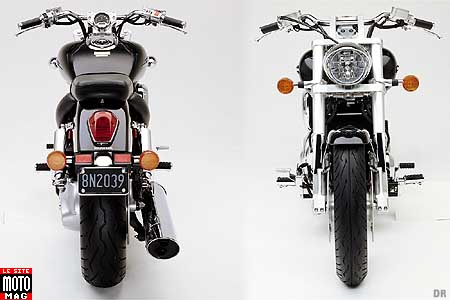 Honda 1800 VTX : hauteur