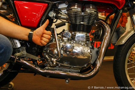 Enfield 2013 Continental GT : sculpture mécanique