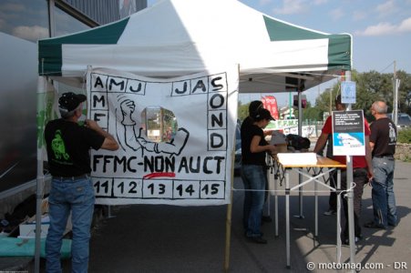Anti-CT moto - FFMC 12/21 : stand information