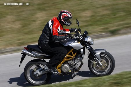 Aprilia 750 Shiver : confort