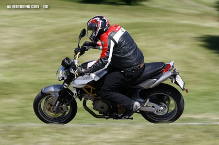 Aprilia 750 Shiver : fourche