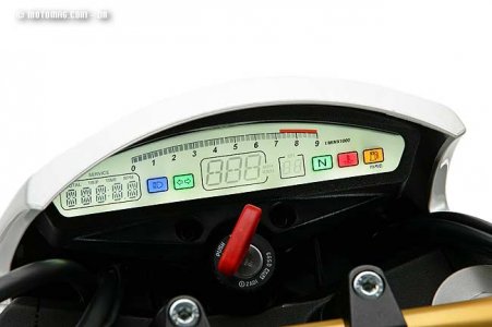 Derbi 659 Mulhacén : tableau de bord