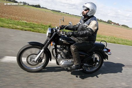 Royal Enfield Bullet 500 Electra : selle