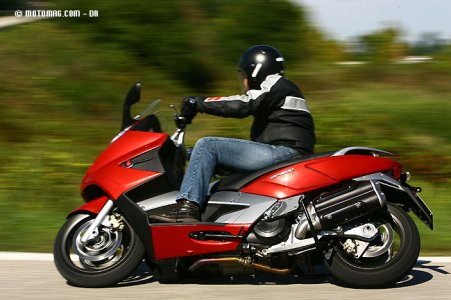 Gilera GP 800 : puissance
