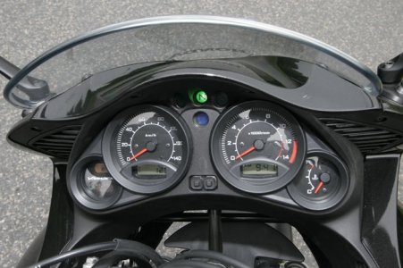 Honda Varadero 125 T.E : à bord