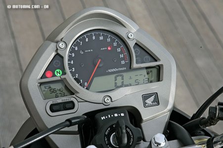 Honda CB F 600 Hornet : à bord de jour
