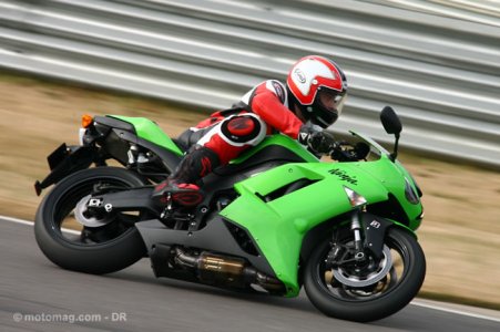 Kawasaki Ninja ZX-6R : trajectoires