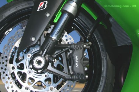 Kawasaki Ninja ZX-6R : freins