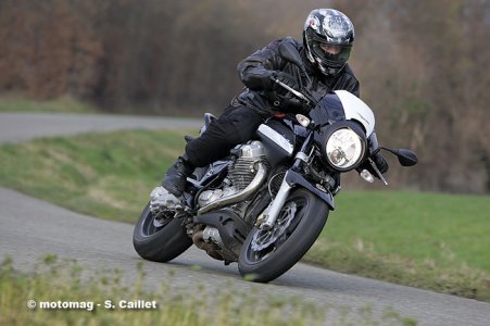 Essai Moto Guzzi 1200 Sport : protection