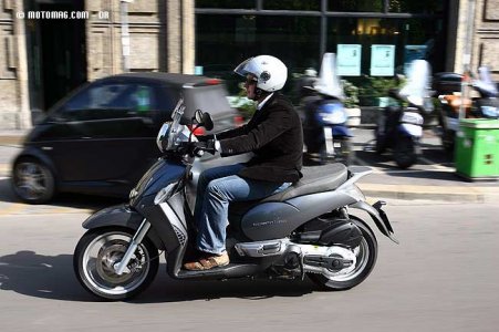 Aprilia 500 Scarabeo : ville