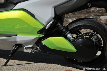 Essai BMW Concept C Evo. : liquid cooled