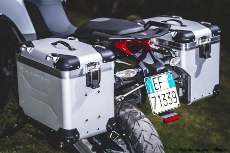 Ducati Multistrada 1200 Enduro : valises en option