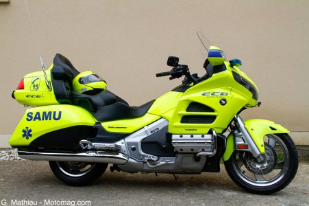 Honda Goldwing ECB, profil droit