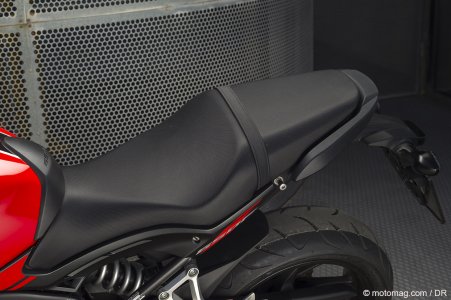 Honda CB 650 F : assise confortable