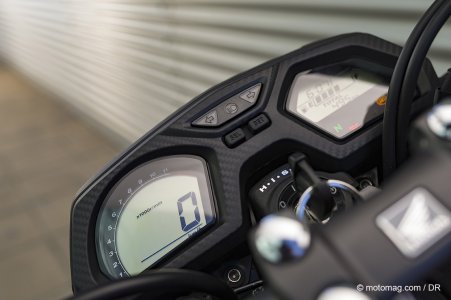 Honda CB 650 F : tableau de bord