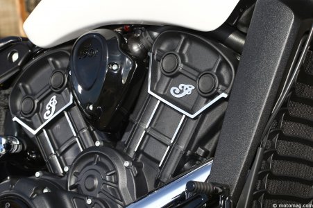 Indian Scout Sixty : moteur de caractère