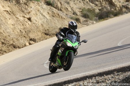 Kawasaki Ninja 650 : plutôt routière que sportive