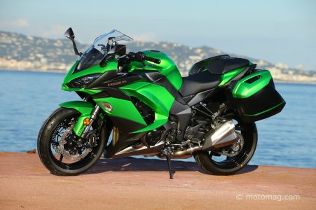 Kawasaki Z 1000 SX : poignées ergonomiques