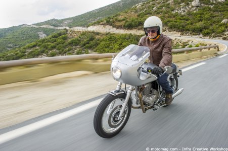 Mash TT40 Café Racer : comportement