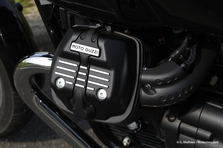Moto Guzzi V7 III Special : culasses de la V9