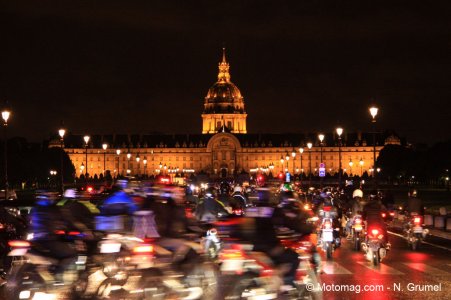 2e Nuit 2-roues à Paris : Invalides