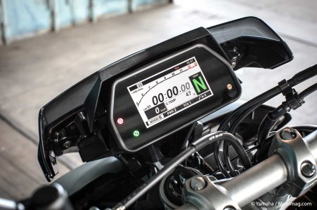 Yamaha MT-10 SP : écran TFT
