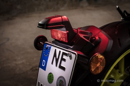 Yamaha MT-09 : nouvelle bavette