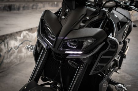 Yamaha MT-09 : nouveau phare