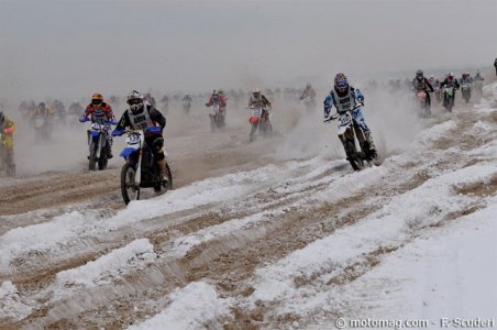 Enduropale du Touquet 2012 : neige et sable