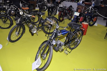 Terrot à Epoqu’Auto : bicyclettes à moteur