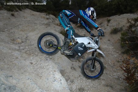 Quantya FMX électrique : fourche