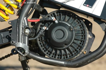 Quantya FMX électrique : moteur