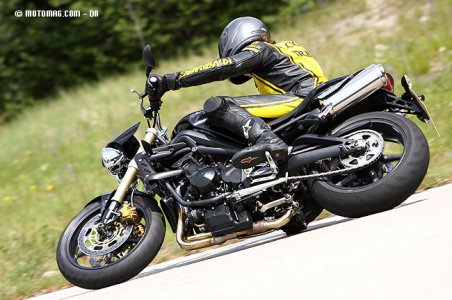 Triumph Street Triple 675 : freinage