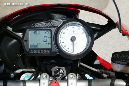 Ducati Multistrada 1100 S : compteur