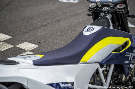 Husqvarna 701 SM : confort acceptable