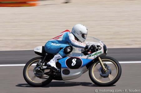 Coupes Moto légende 2012 : sur la piste, les 125