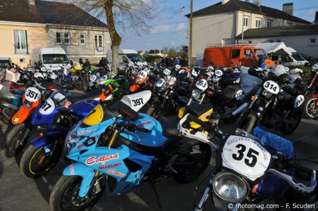 56e Rallye de la Sarthe : parc fermé
