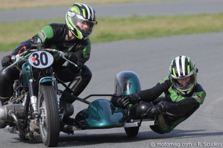 4e Side Car Party à Lurcy-Lévis : joli couple