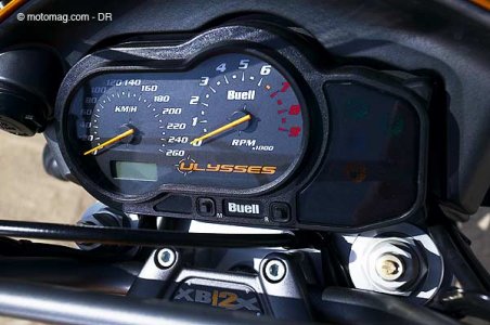 Buell Ulysses XB12X : à bord