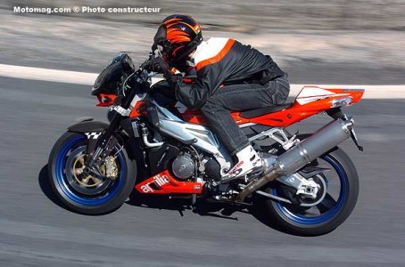 Aprilia 1000 Tuono R : cadre alu