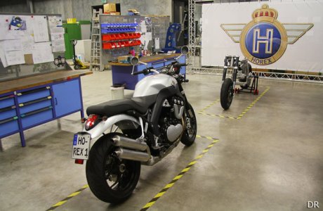Le retour d’Horex : l’usine du V6