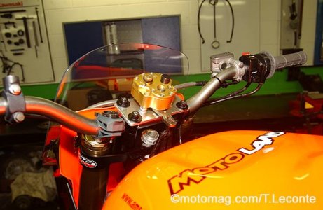 La Honda CBR du Touquet : direction