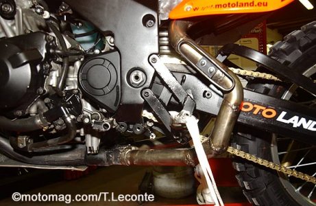 La Honda CBR du Touquet : pots