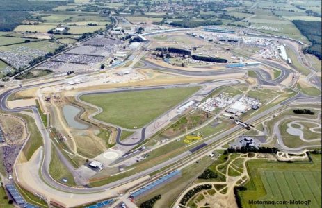 MotoGP de Silverstone : circuit très rapide