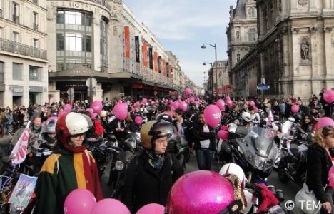 Toutes en moto 2017 : 1 500 à Paris