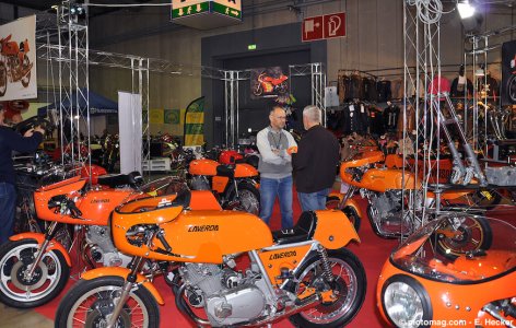 International Motor show : stand Moto Officina