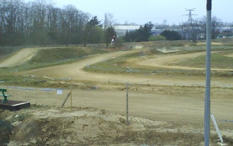 Circuit de moto-cross.