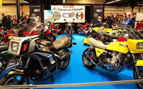 Salon Moto Légende 2015 : expo des motos à six cylindres